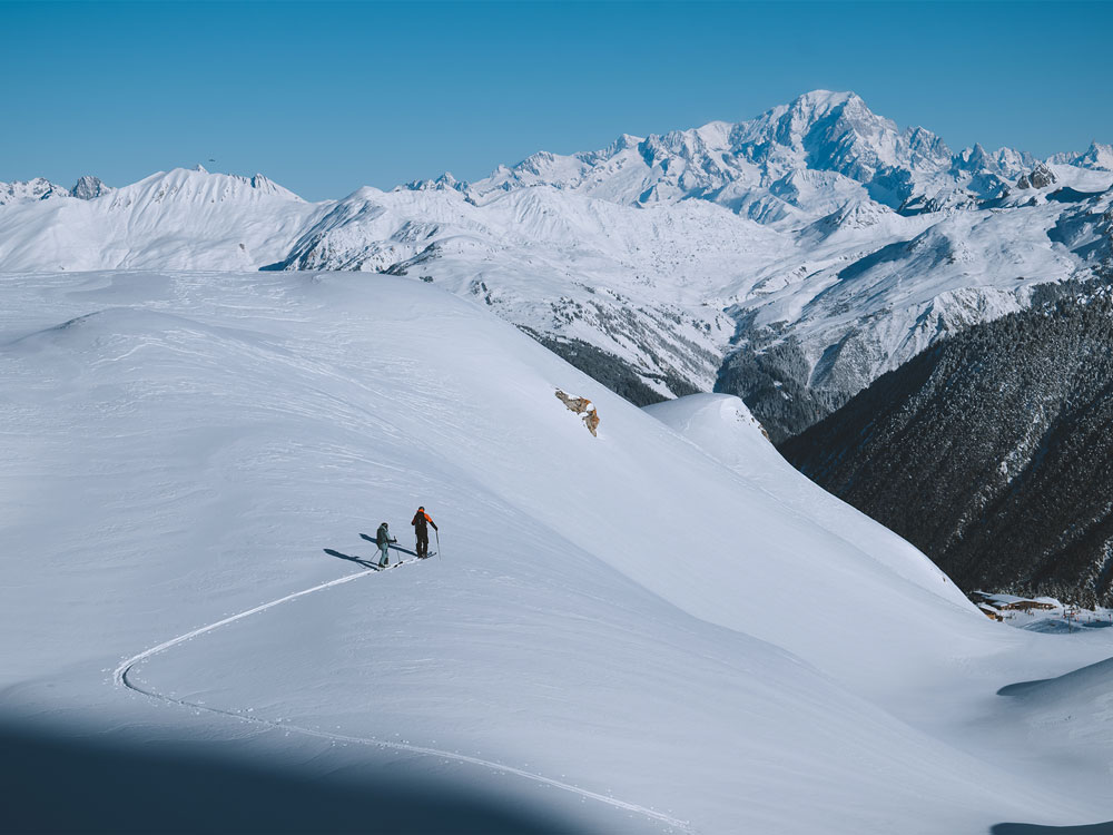 Ski de randonnée à Courchevel