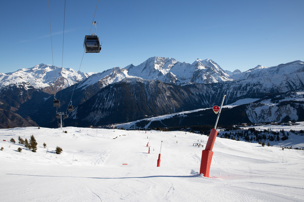 Courchevel en janvier