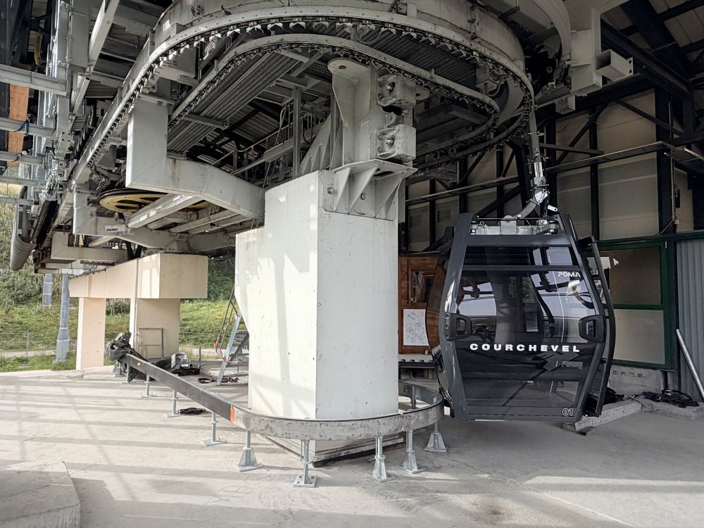 La télécabine de la Tania