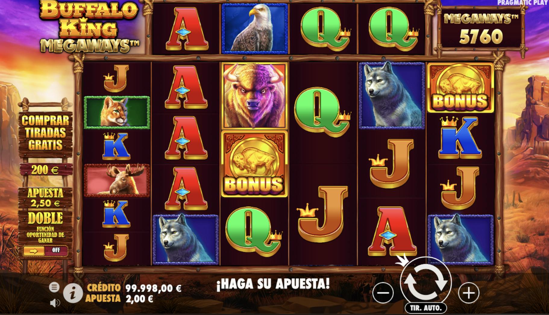 casino-jugar-buffalo-king