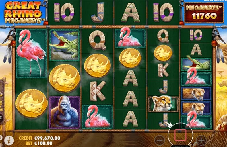 Great Rhino Megaways jugar online