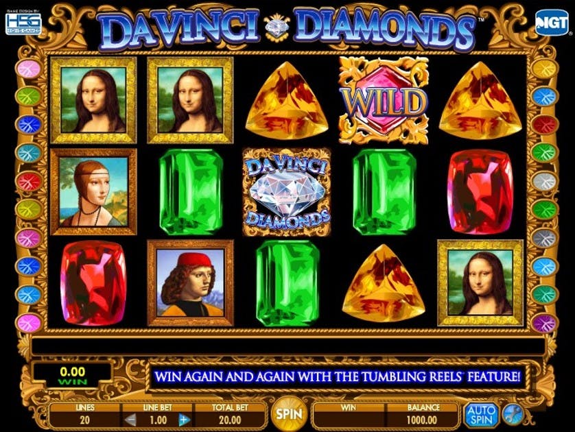 da vinci diamonds jugar gratis