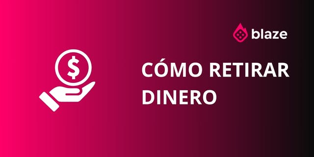 como retirar dinero de blaze