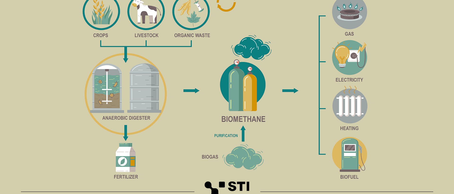Biomethane production
