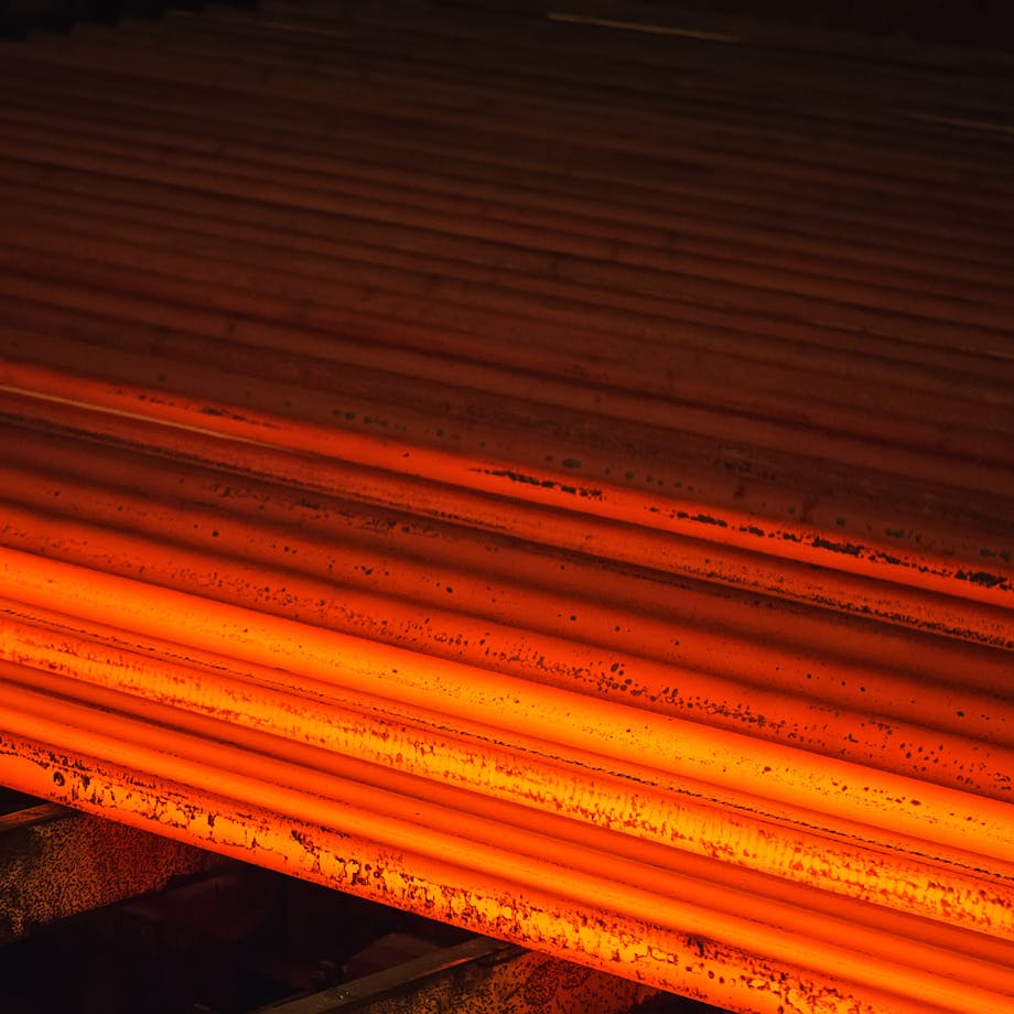 Steel heating