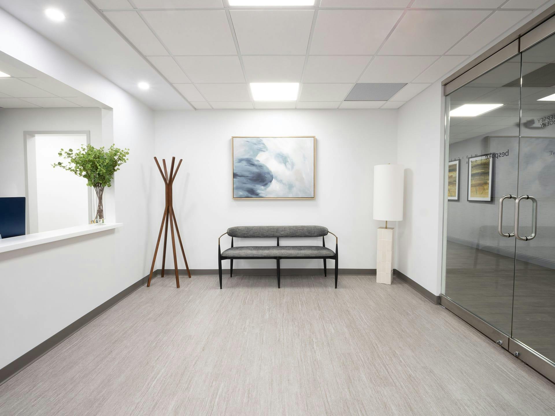 Waiting area in Callahan Plastic Surgery