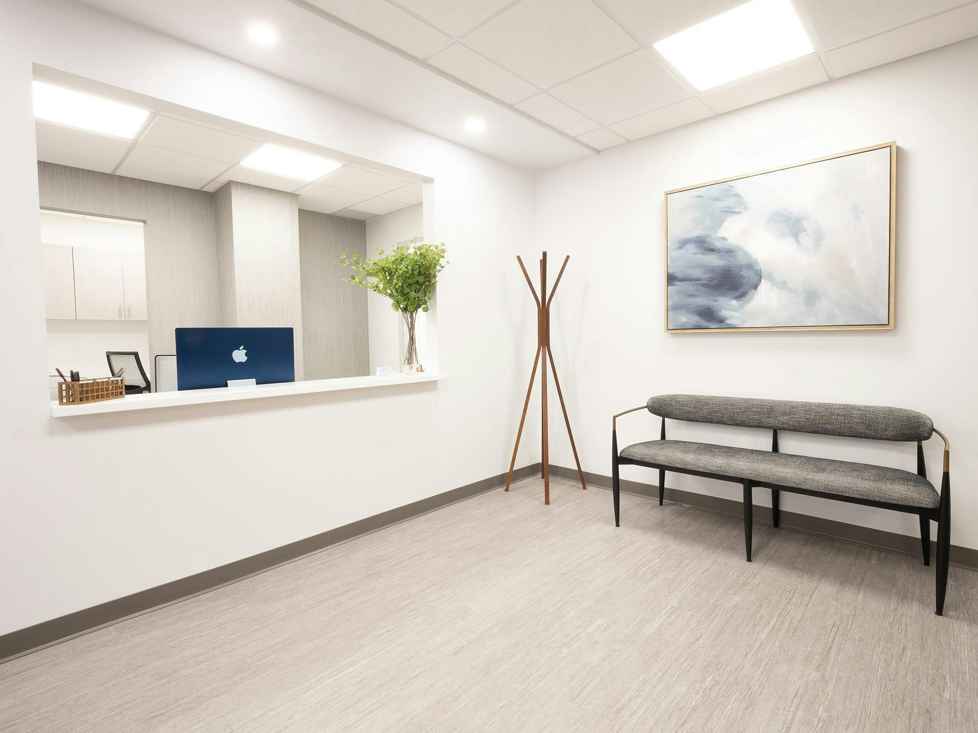 Reception area in Callahan Plastic Surgery