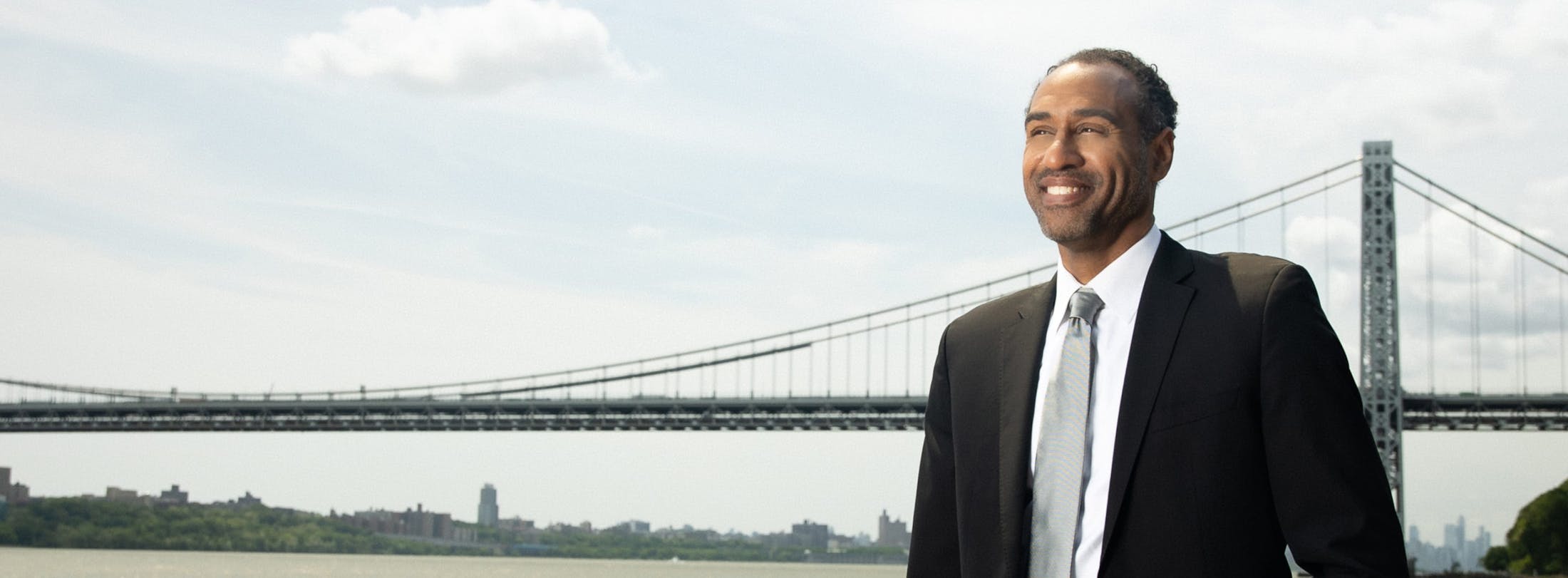 Plastic Surgeon, Dr. Callahan, outside in New Jersey.