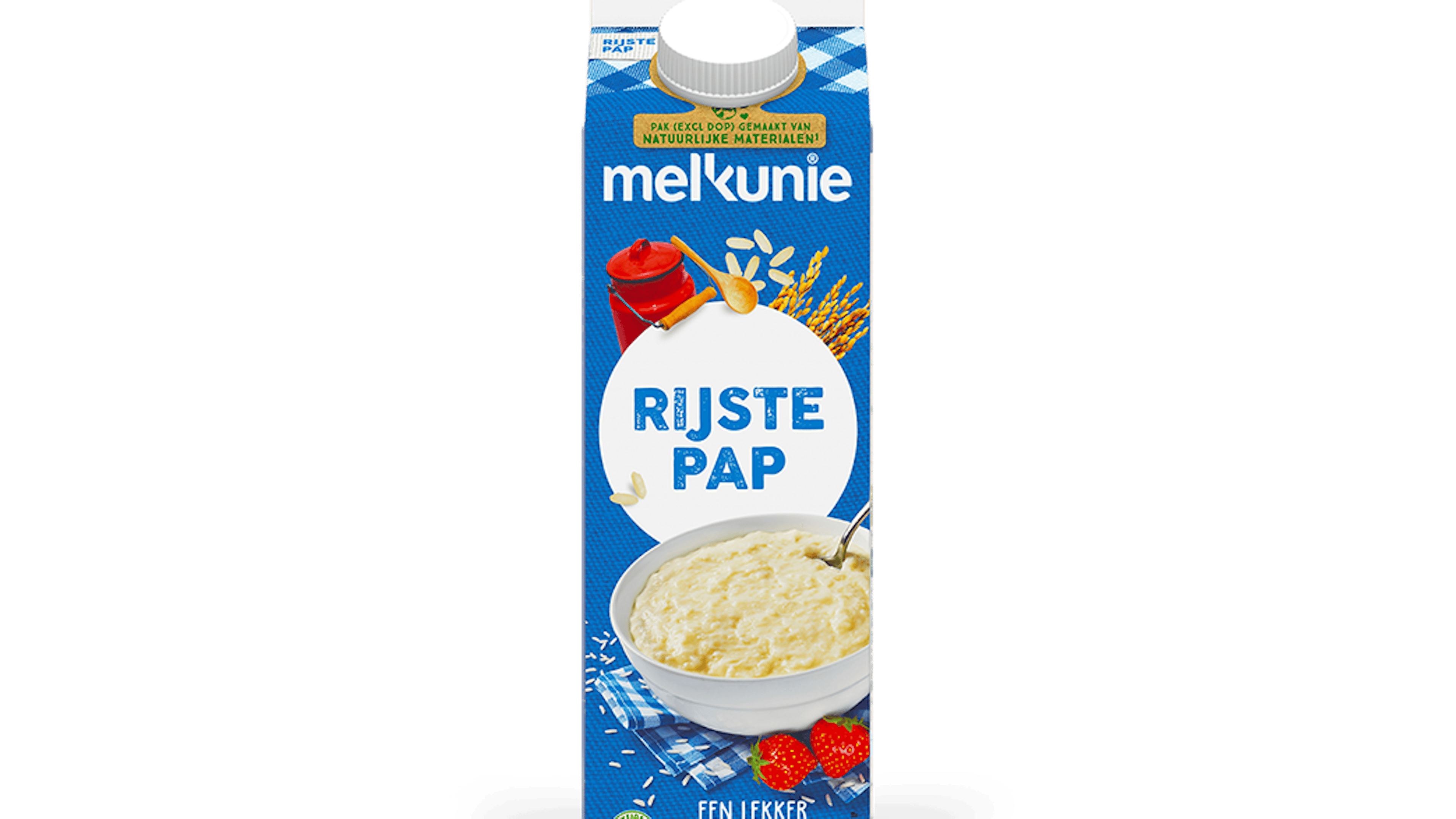 Melkunie rijstepap verpakking.