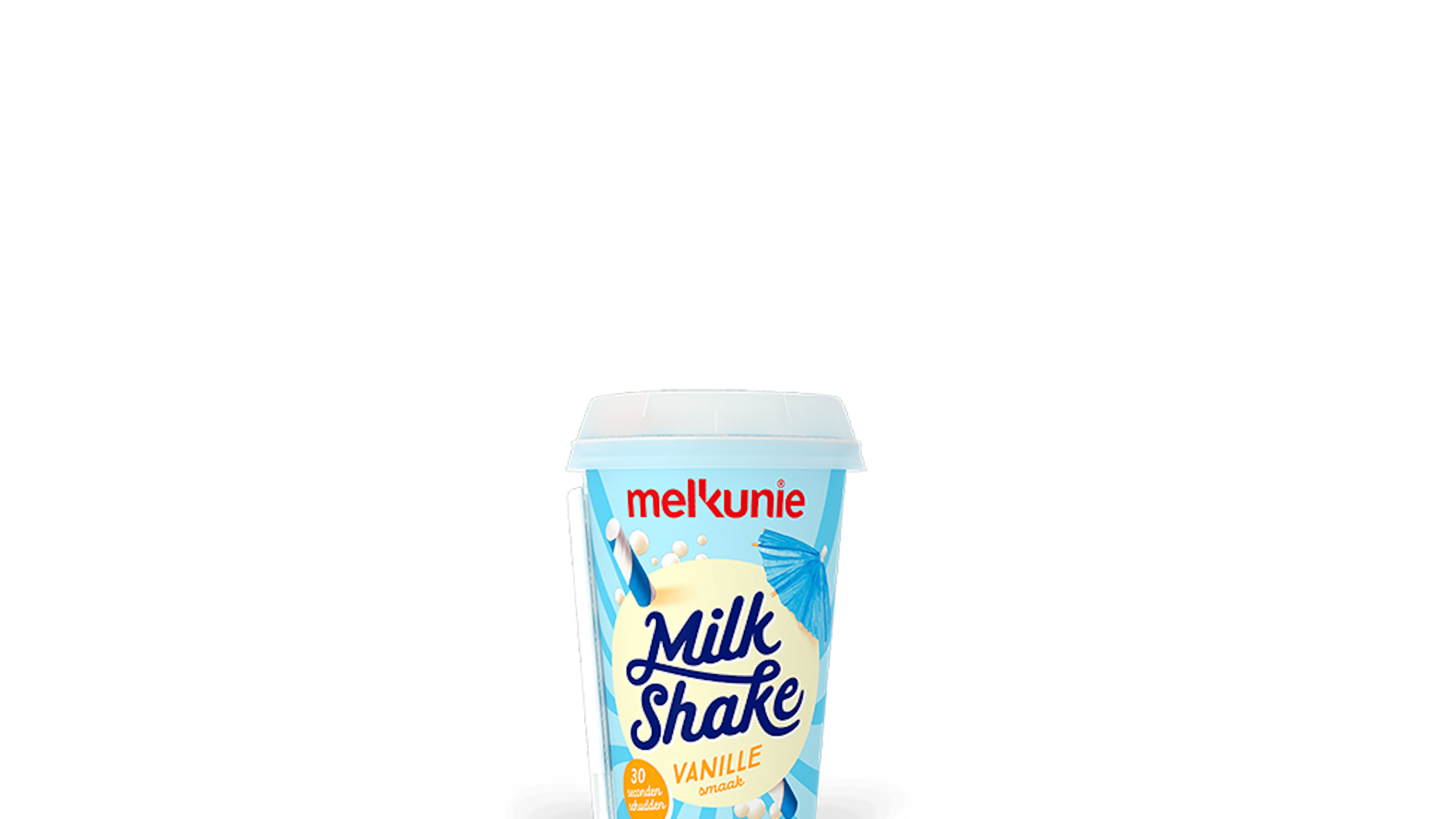 Melkunie milkshake vanille verpakking.