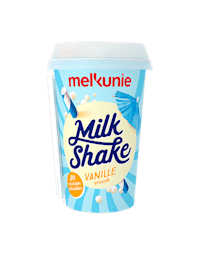 Melkunie Milkshake vanille verpakking.