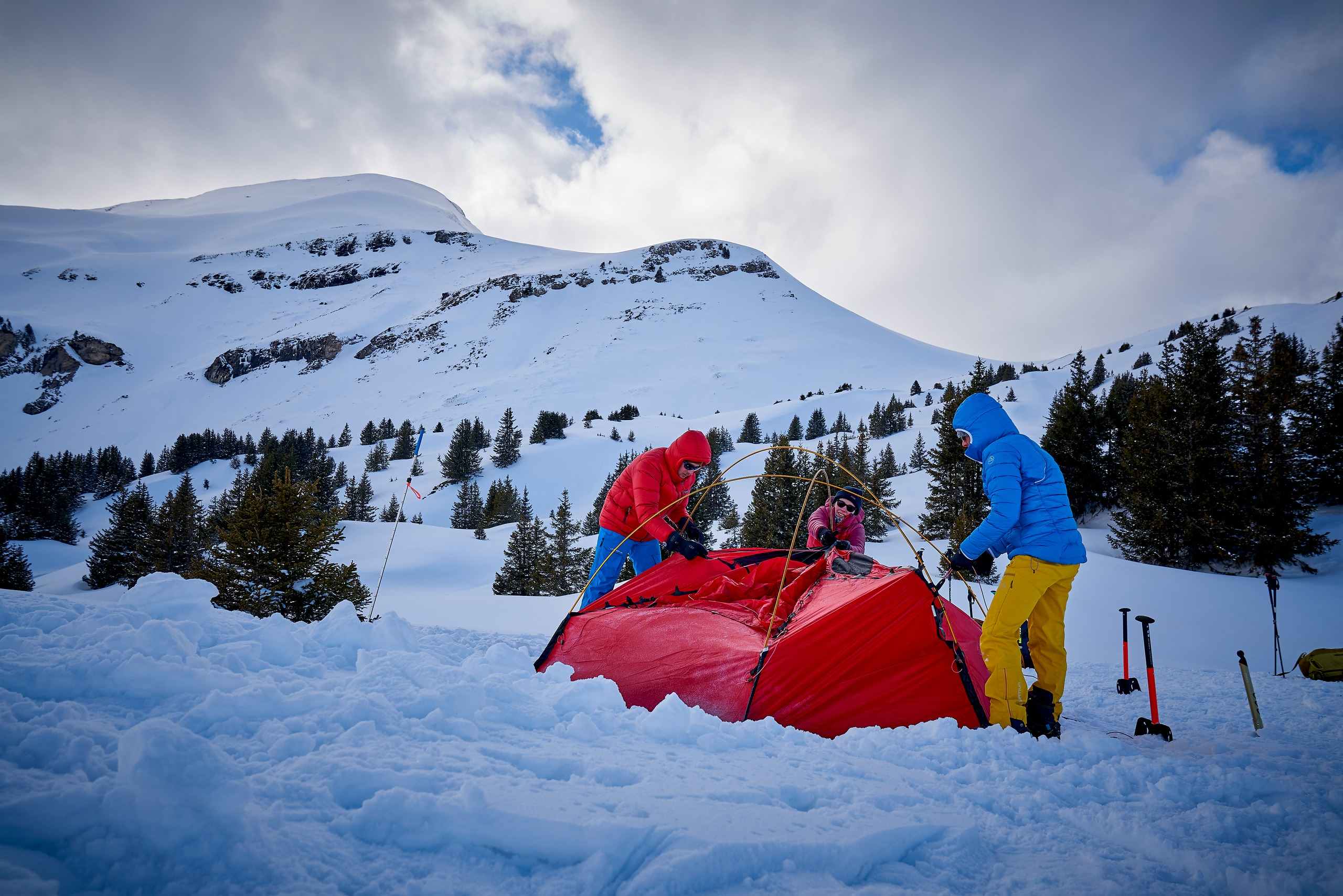Zelten im Winter: Tipps fr eine warme Nacht - Transa.ch