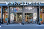Transa Filiale Markthalle Bern, Aussenansicht