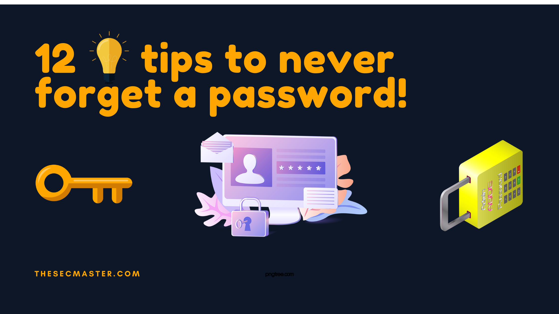 12 Tips To Never Forget A Password