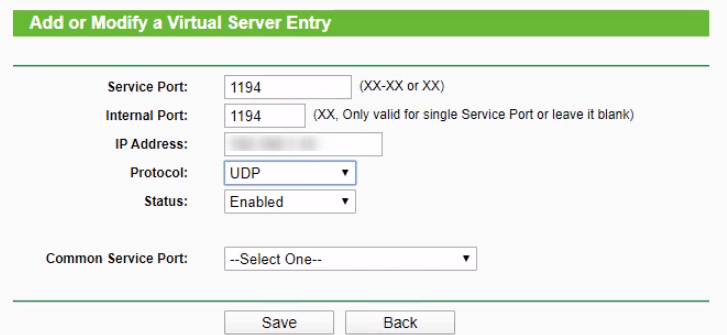 Enabling Port Forwarding In The Router Router