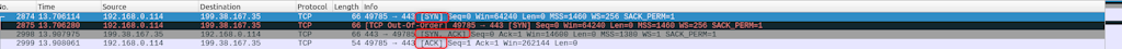 Tcp Three Way Handshake In Wireshark