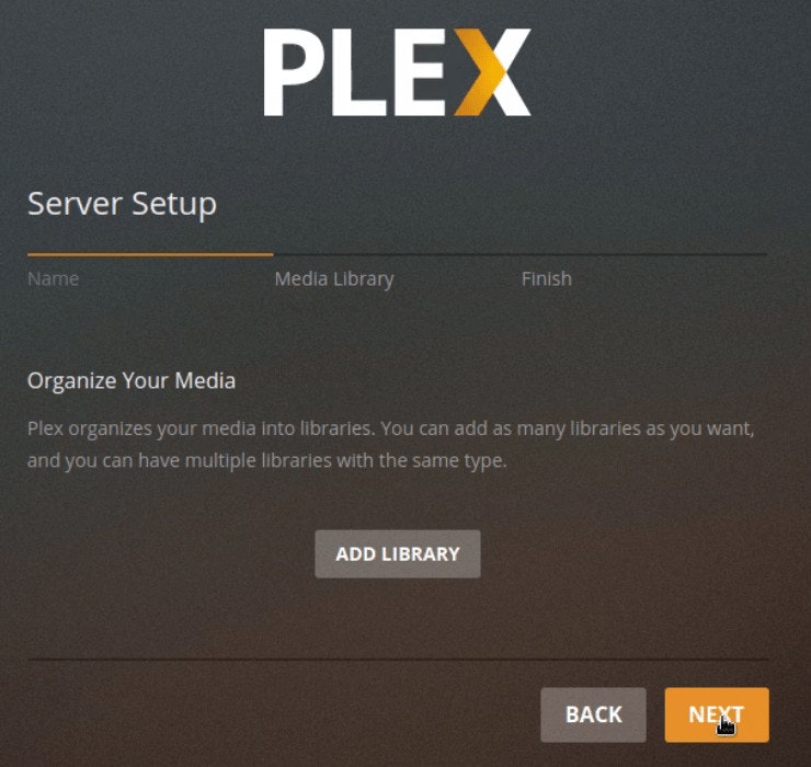 Plex Server Setup2