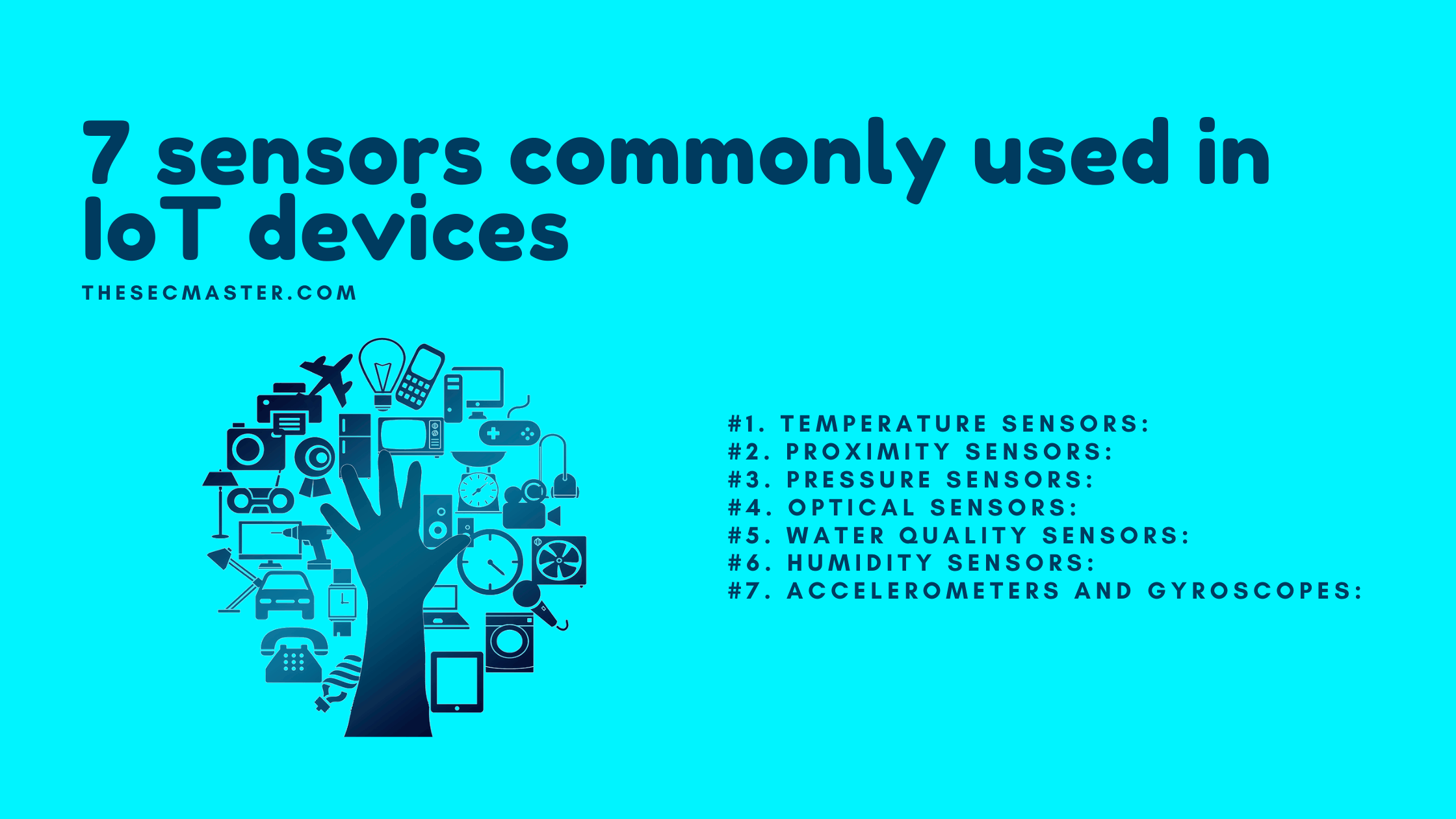 7 Sensors Commonly Used In Iot Devices