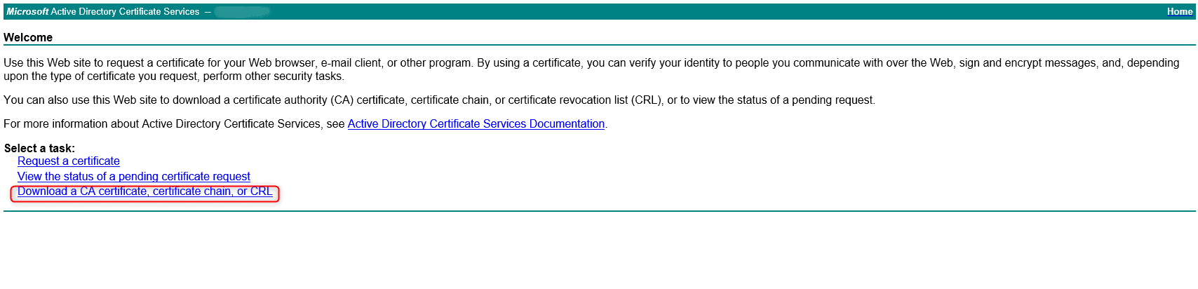 Internal Pki Portal