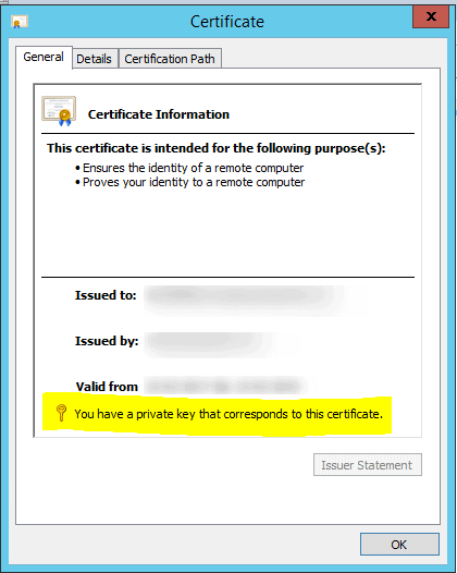 Scom Certificate