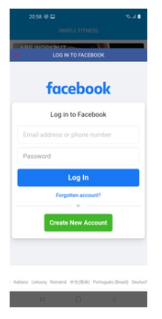 Apps Capture Facebook Password