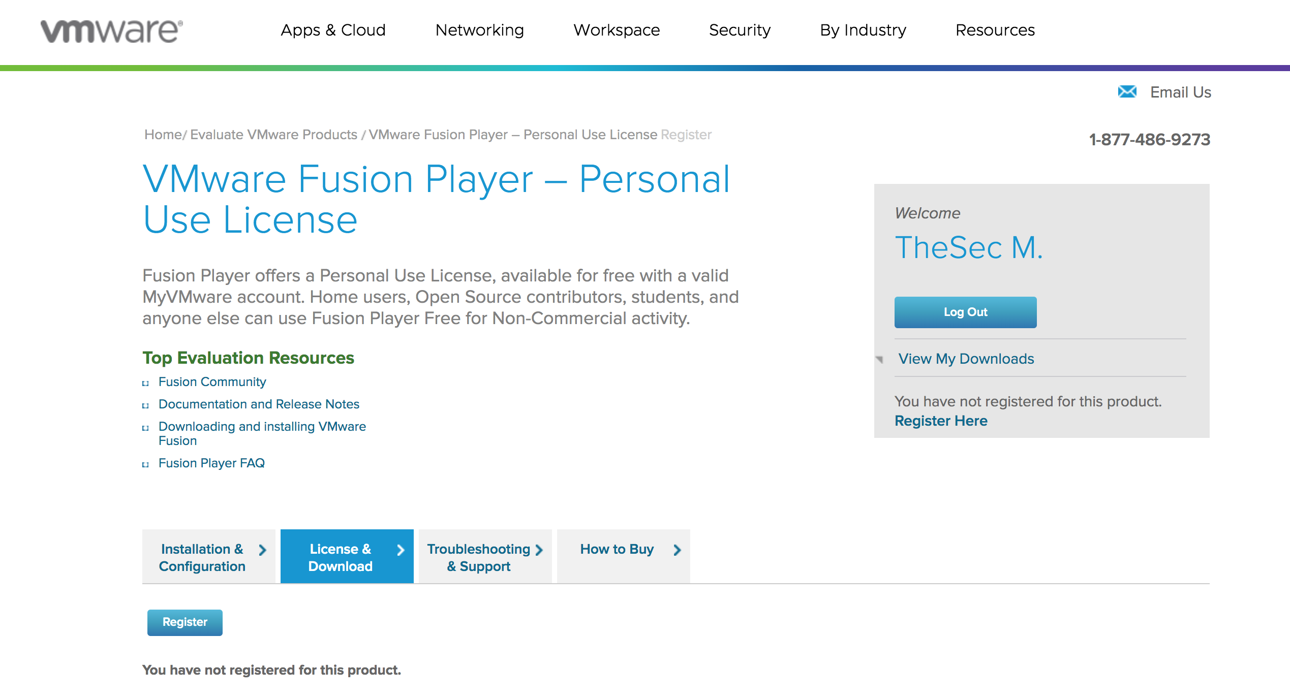 Personal Key For Vmware Fussion Player
