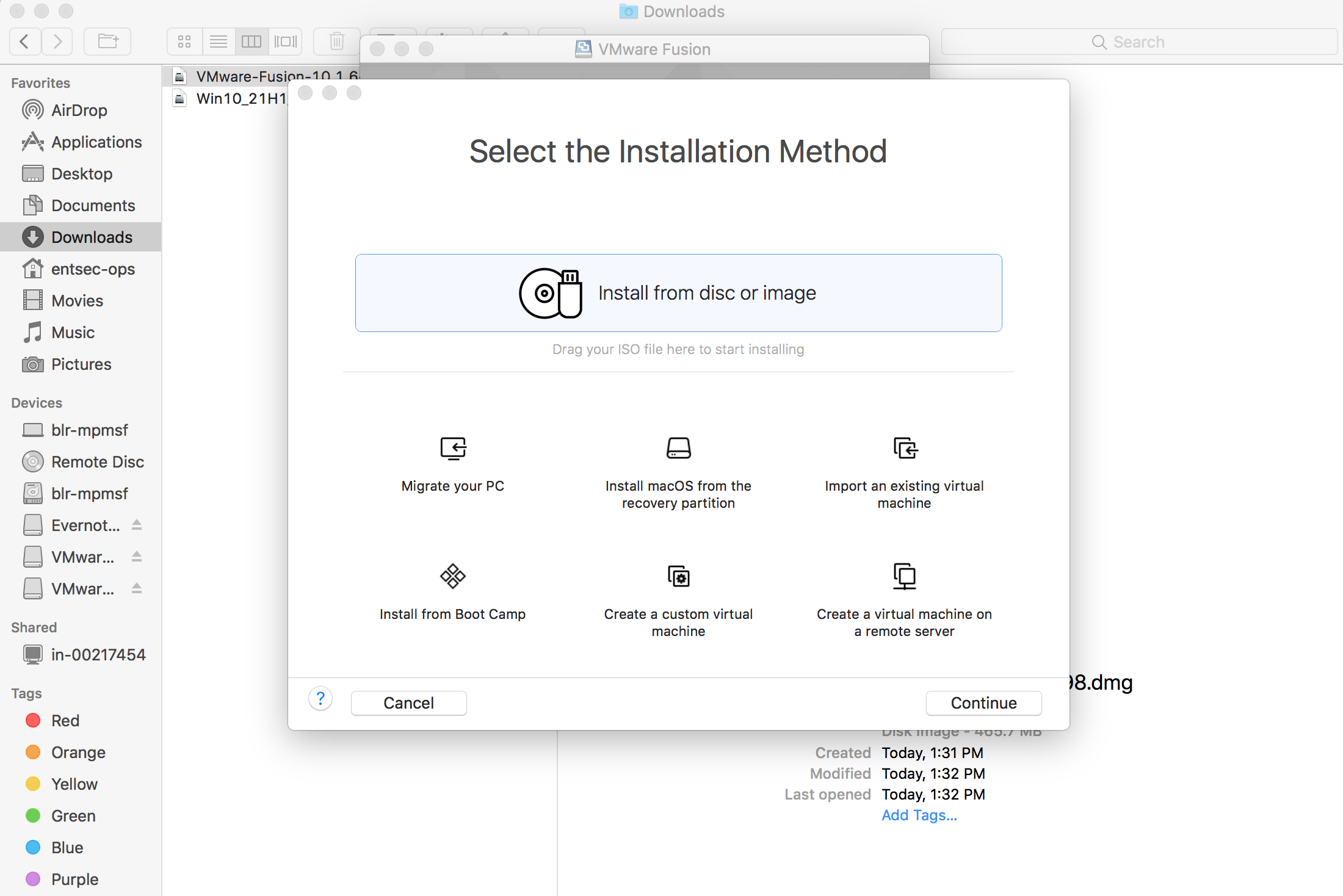 Install Vmware Fussion Player 10 Finish Vm Configuration