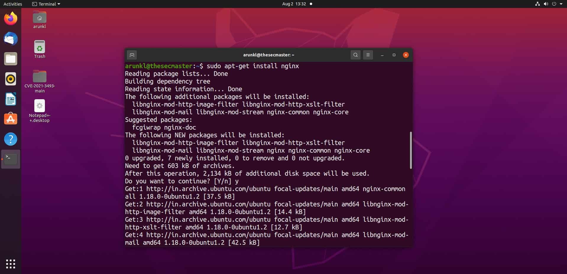 Install Nginx On Ubuntu