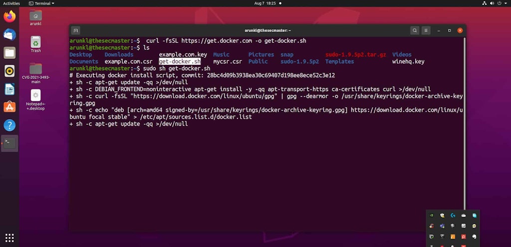 Install The Docker Engine On Ubuntu