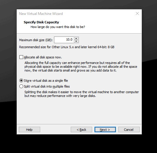 Allocate Disk Size For Cbl Mariner