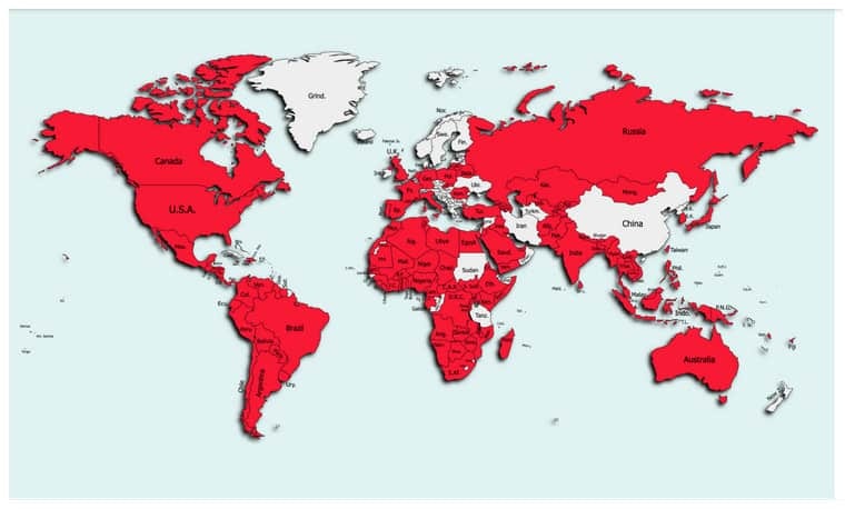 Victimology Map Of Flytrap Trojan