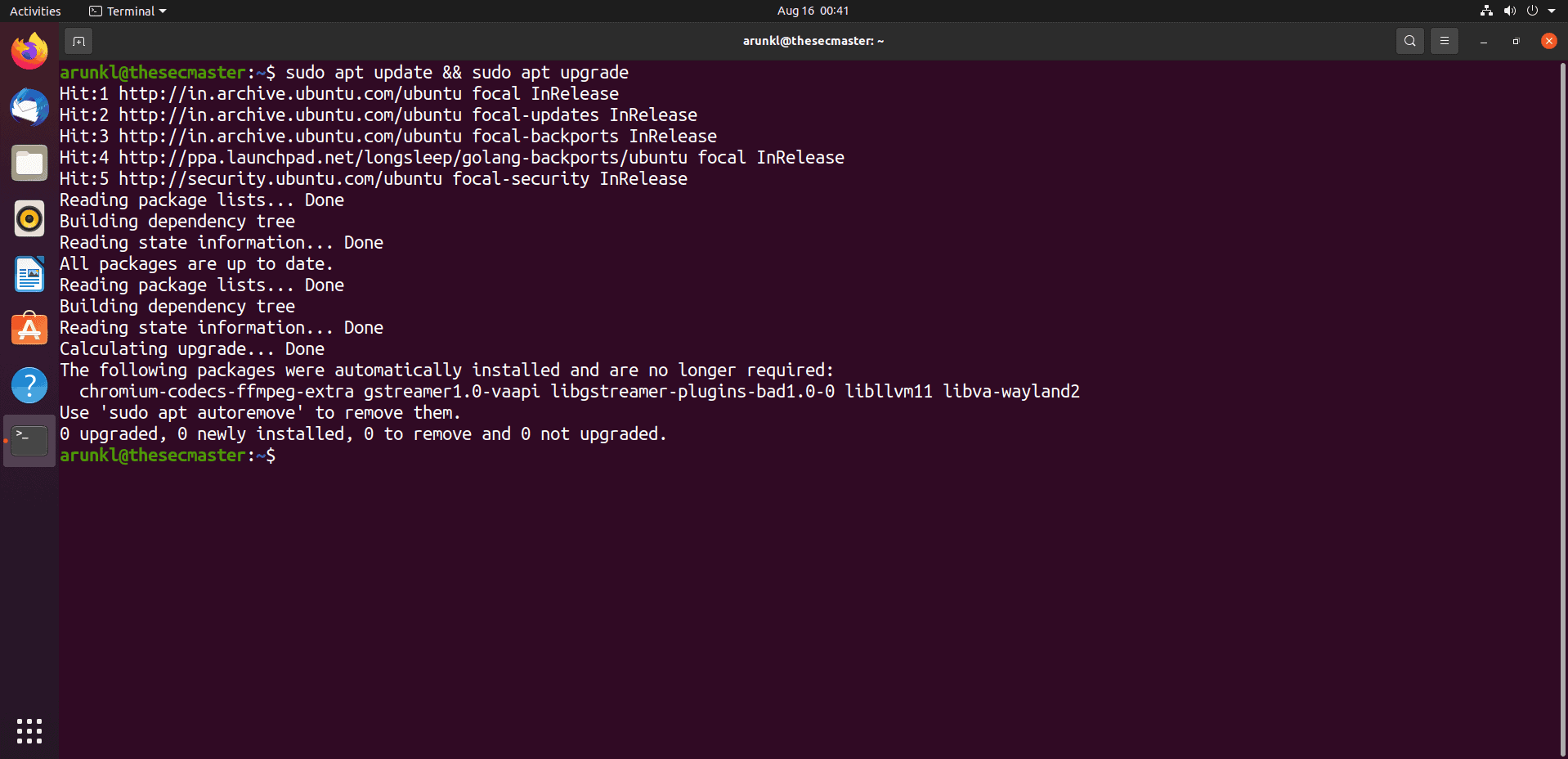 Update The Repository In Ubuntu