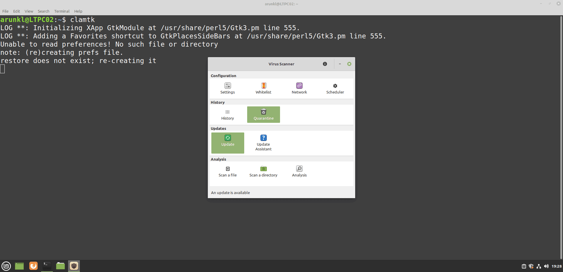 Run Clamtk On Linux Mint