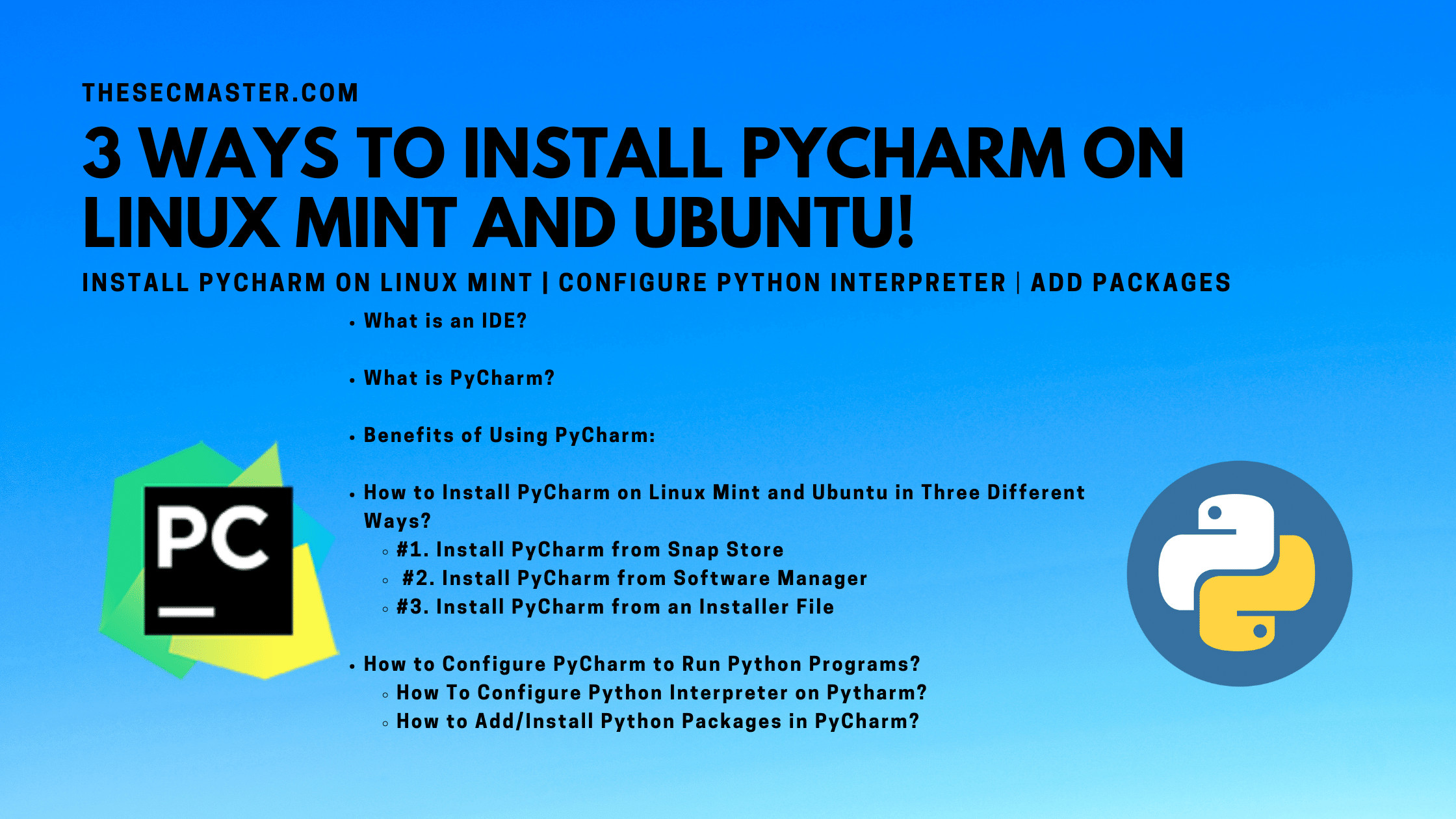 3 Ways To Install Pycharm On Linux Mint And Ubuntu
