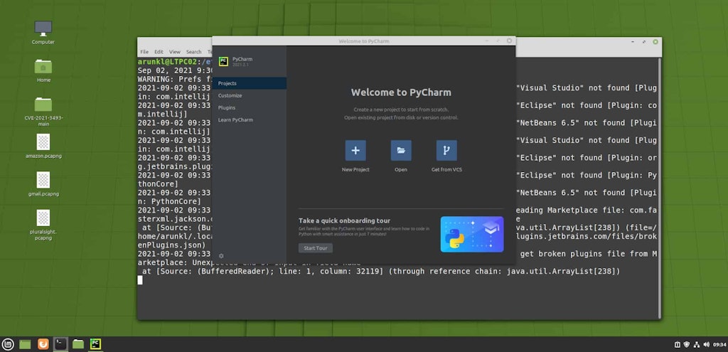 Pycharm On Linux Mint