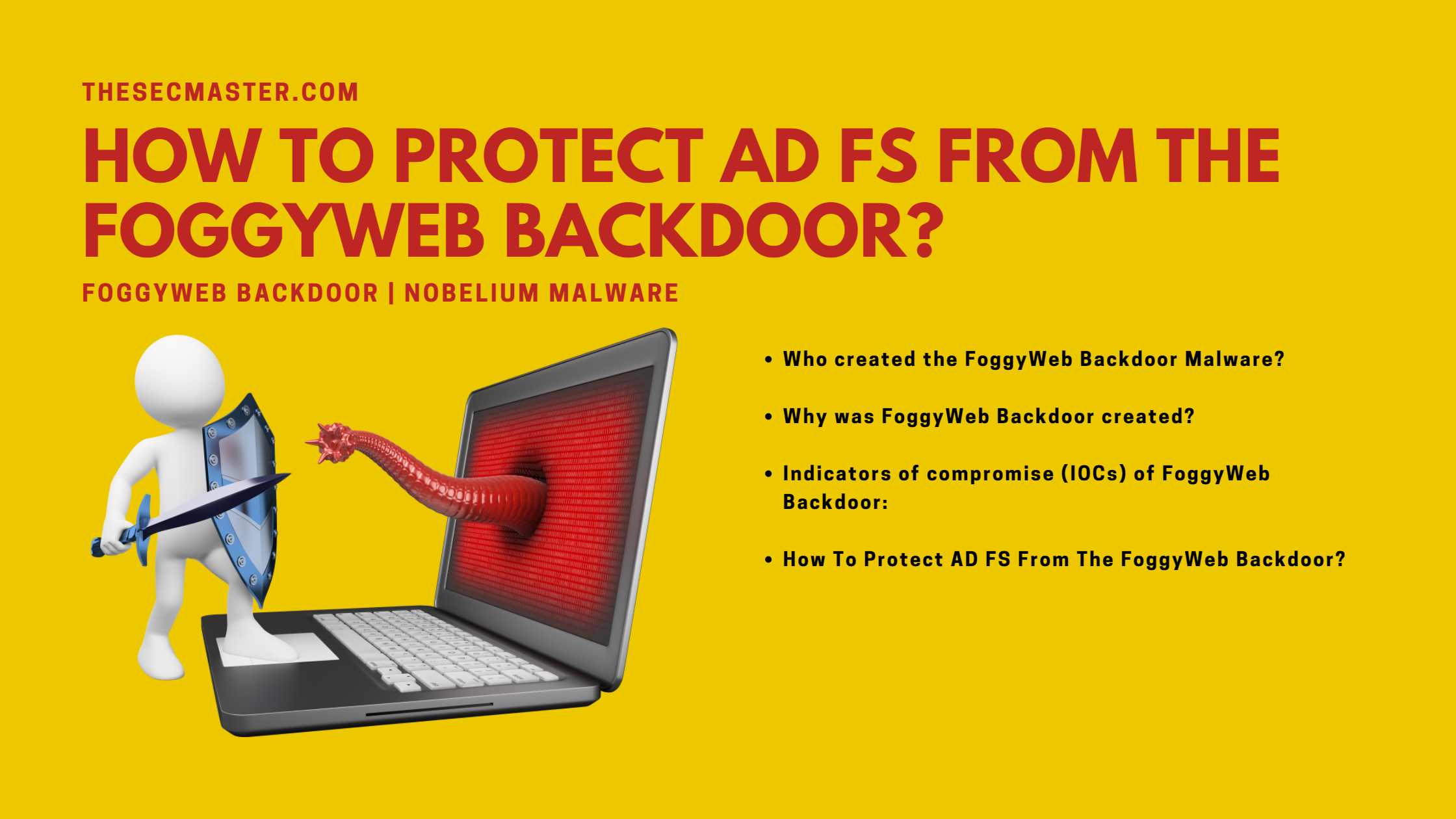How To Protect Ad Fs From The Foggyweb Backdoor