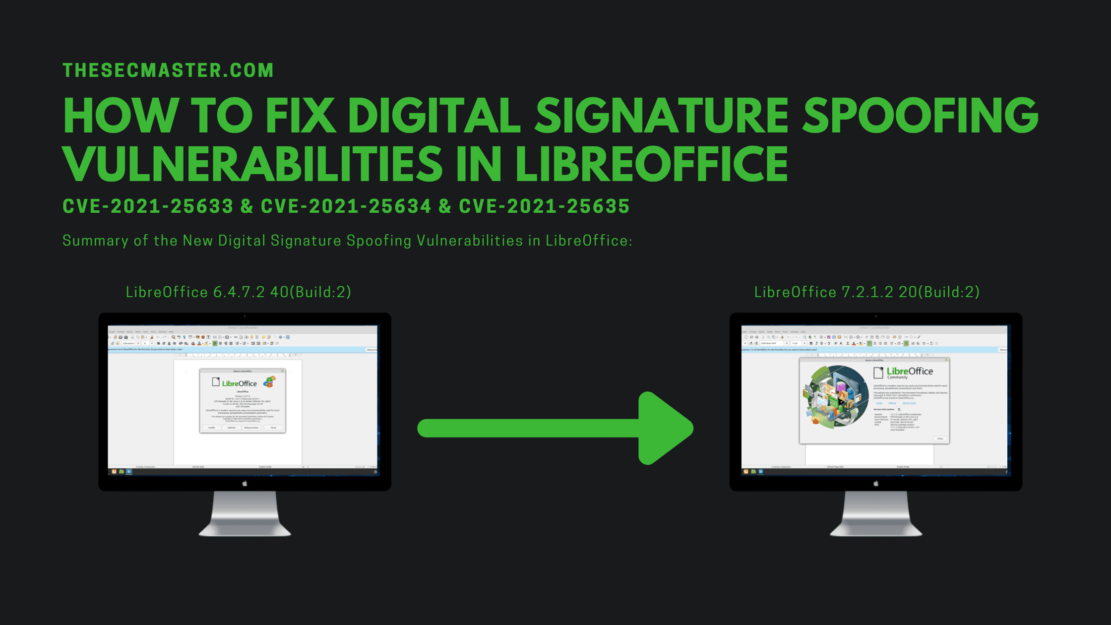 How To Fix Digital Signature Spoofing Vulnerabilities In Libreoffice