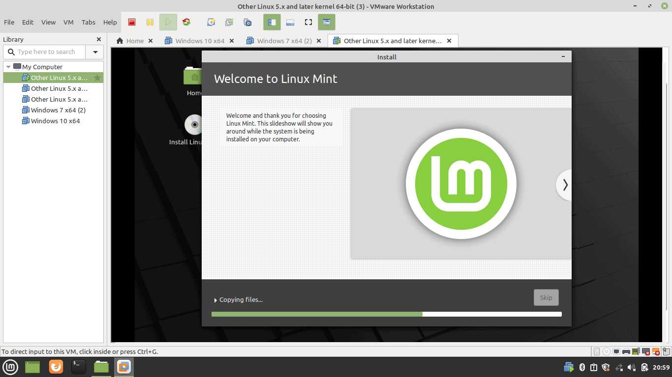 Welcome And Thank You For Choosing Linux Mint