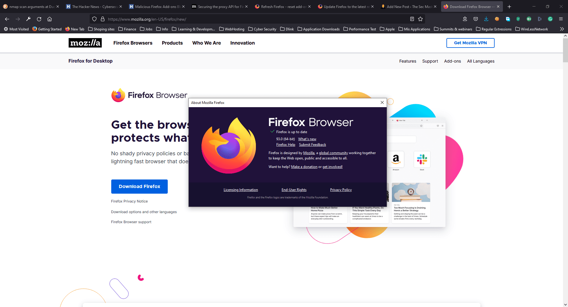 Firefox Broser Version In Windows