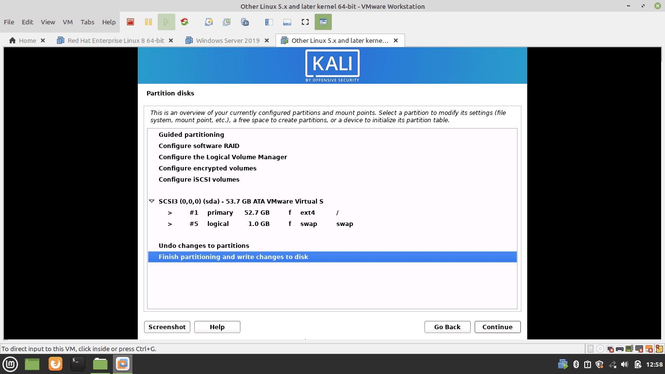 Partition Disks Three 1