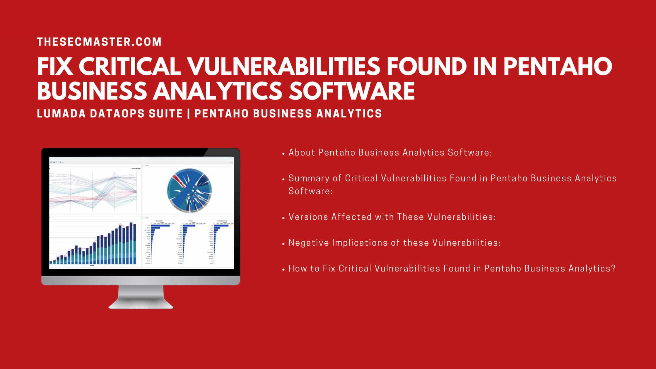 Fix Critical Vulnerabilities Found In Pentaho Business Analytics Software