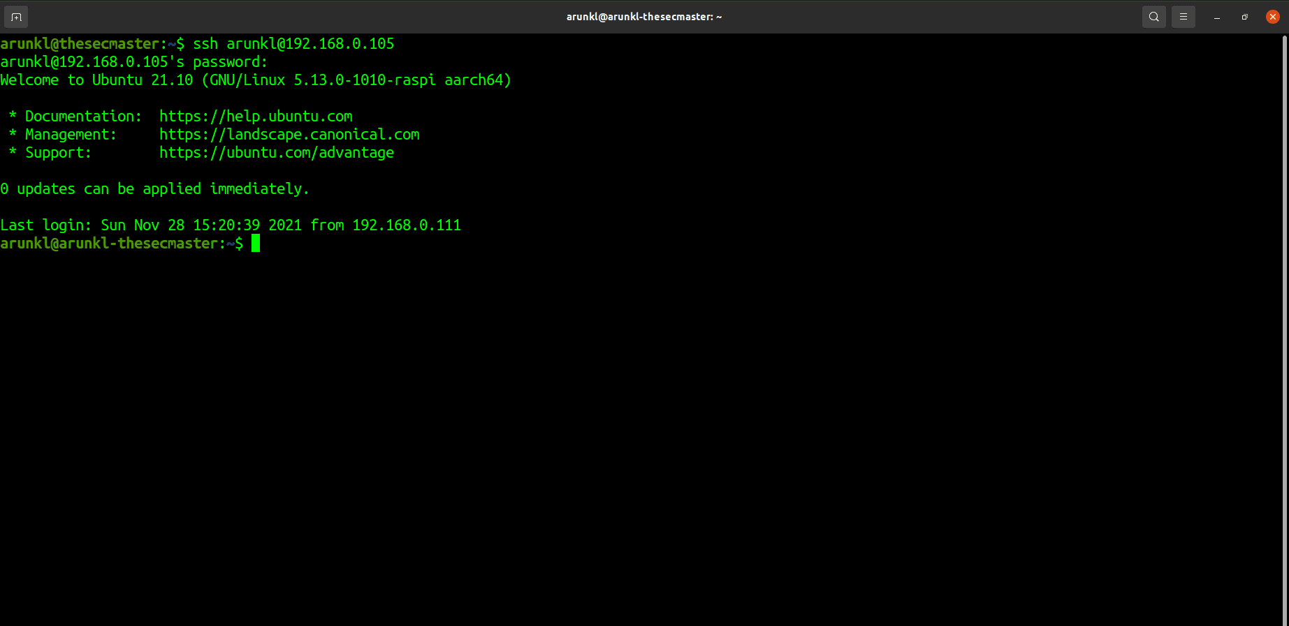 Login To Raspberry Pi Using Ssh