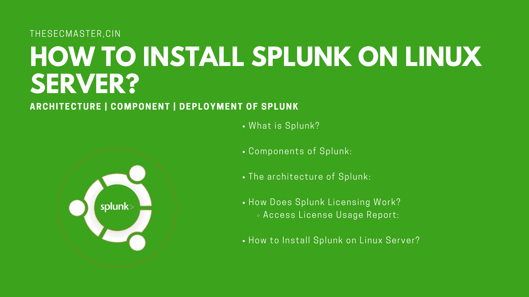 How To Install Splunk On Linux Server