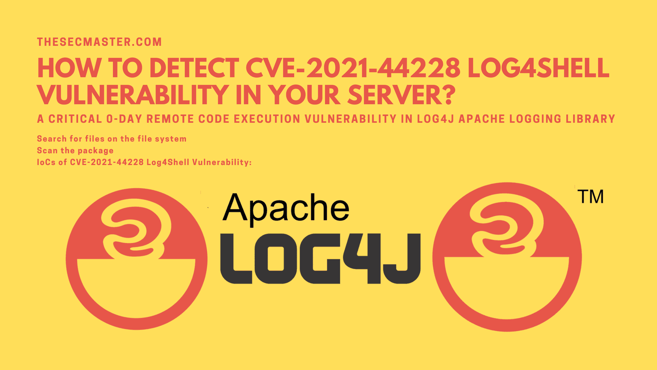 How To Detect Cve 2021 44228 Log4shell Vulnerability