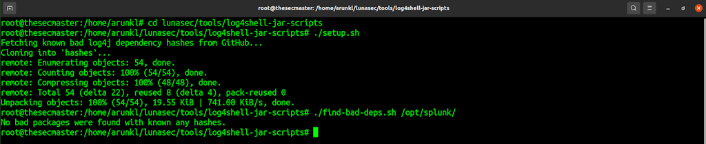 Run The Setup Sh And Search For Vulnerable Jar Files