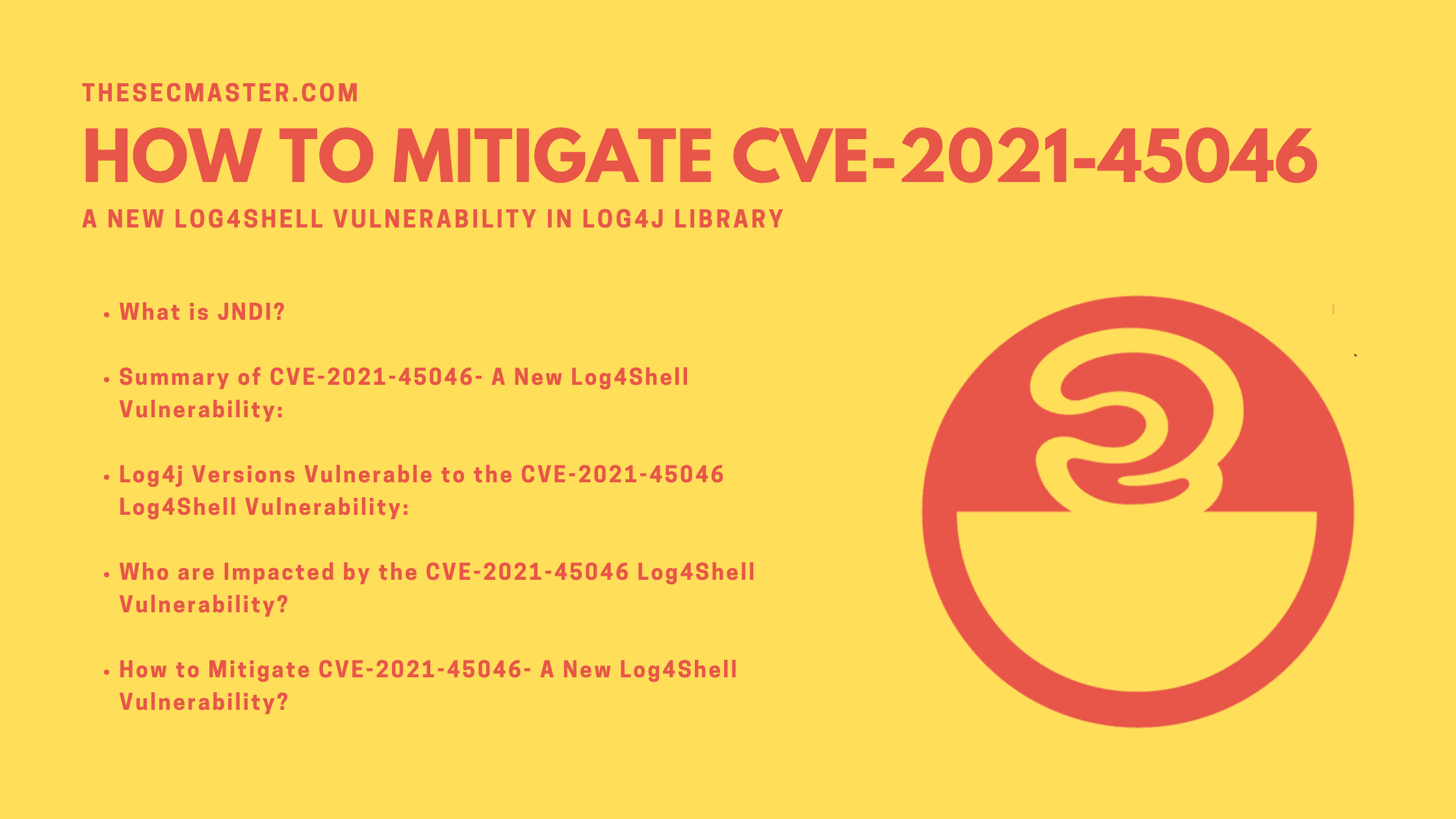 How To Mitigate Cve 2021 45046 Log4shell Vulnerability