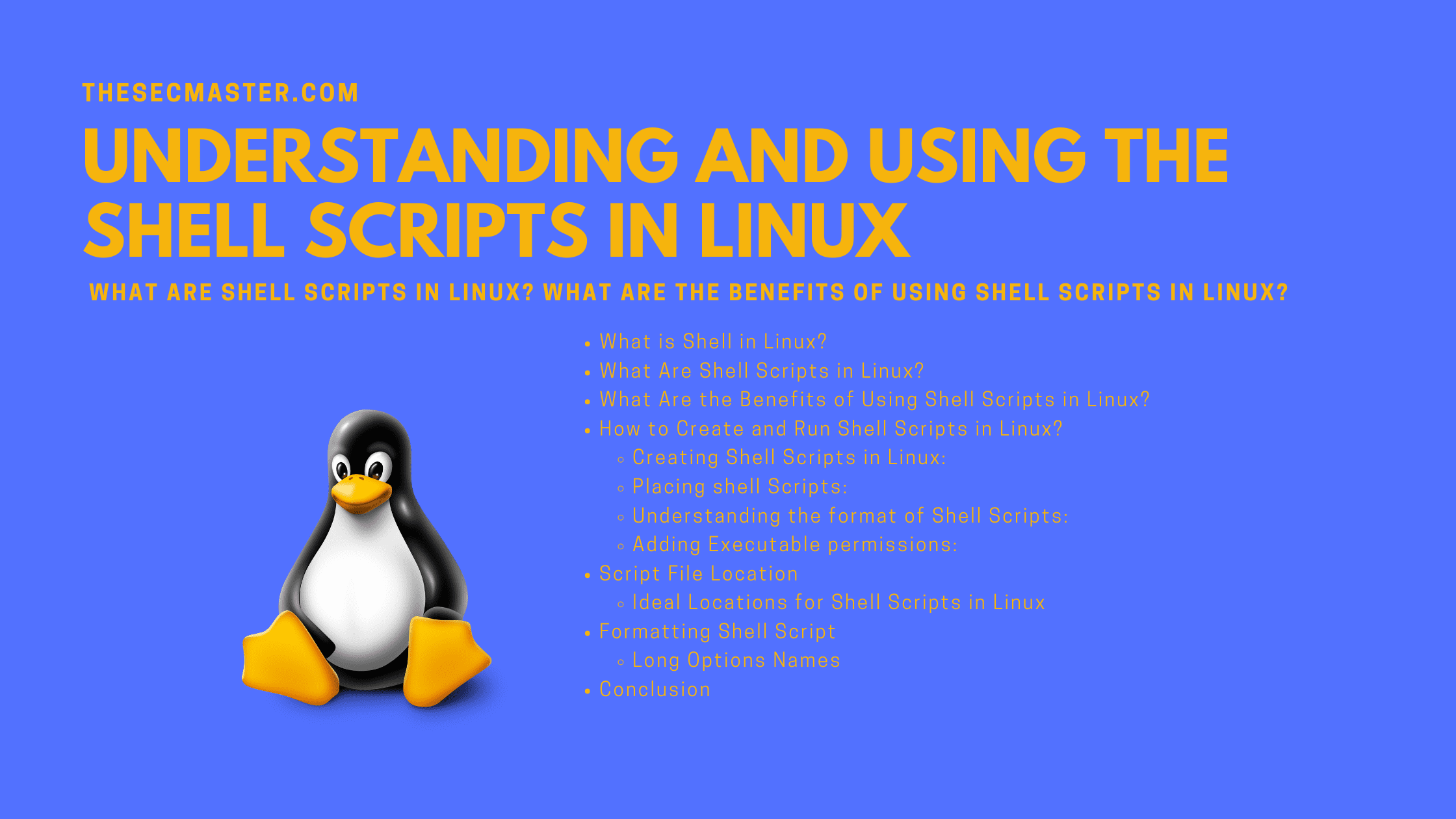 Understanding And Using The Shell Scripts In Linux