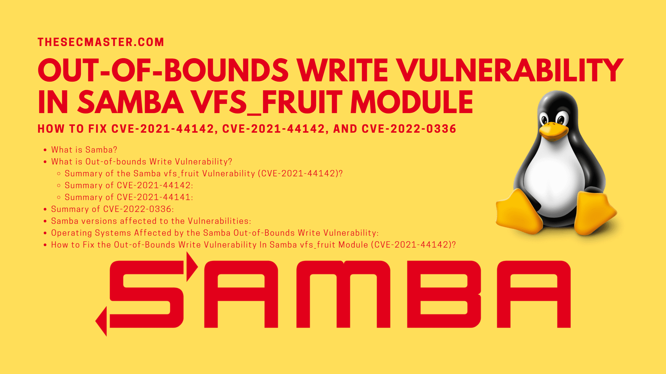 Vulnerability In Samba Vfs_fruit Module