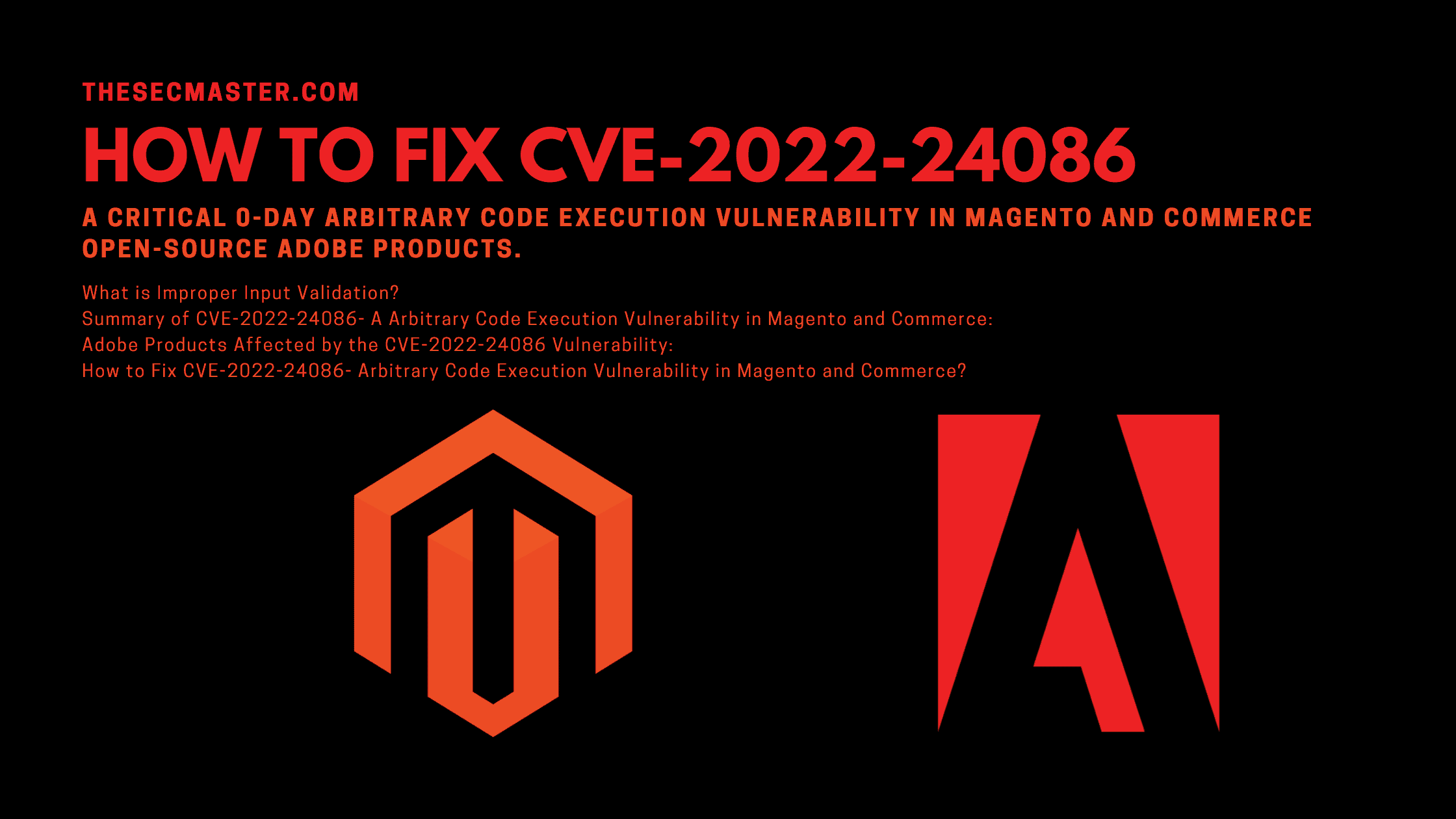 How To Fix Cve 2022 24086 A Critical 0 Day Arbitrary Code Execution Vulnerability In Magento