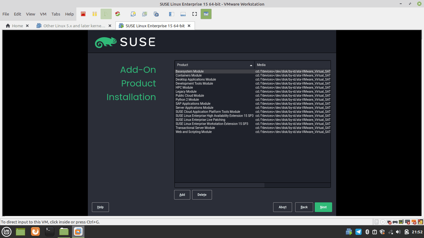 Suse Linux Enterprise 15 Sp3 Three